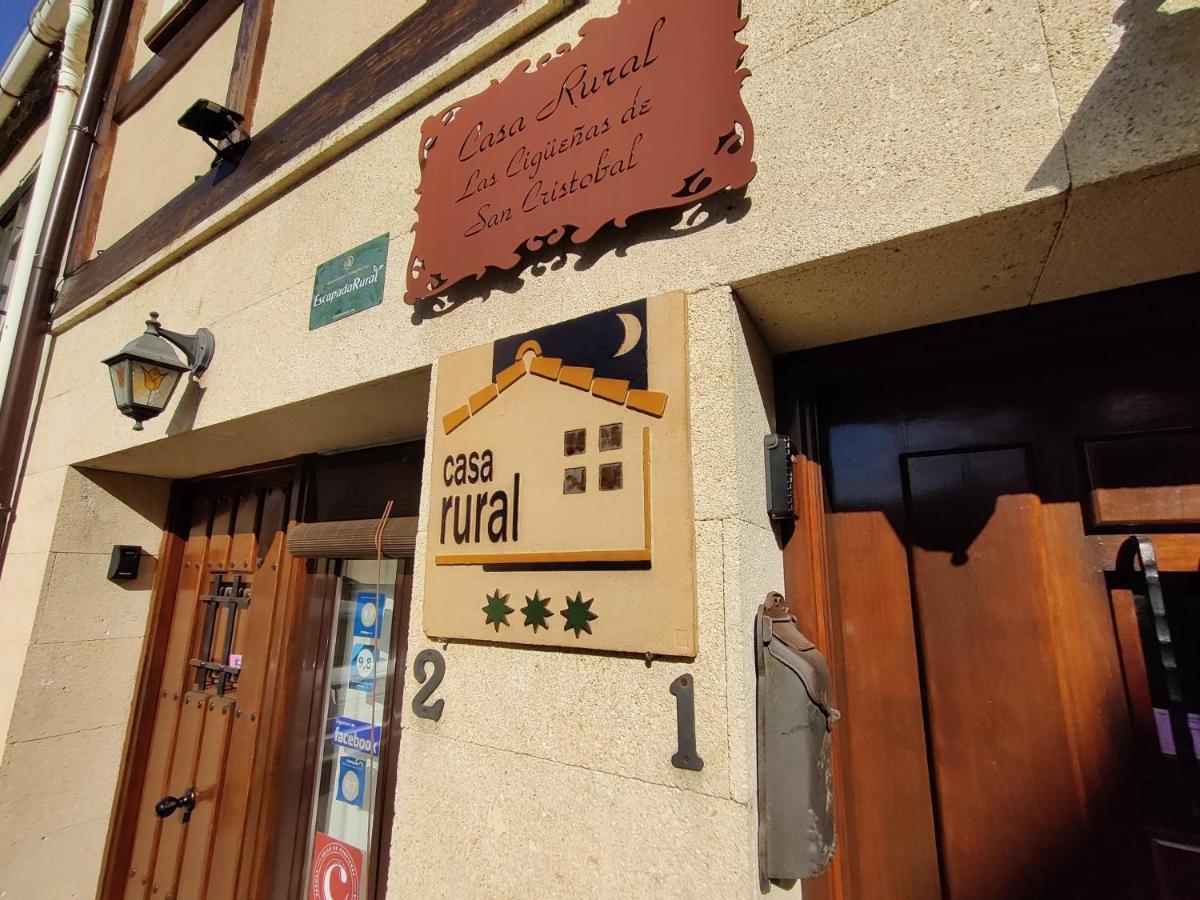 Las Cigueenas De San Cristobal San Cristóbal de Segovia Exterior photo